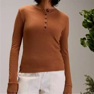 Alpine Design Peak Duofold Henley NWT